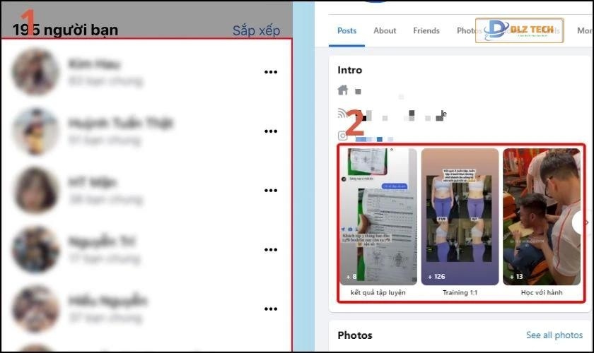 Chọn vào Xem trang cá nhân