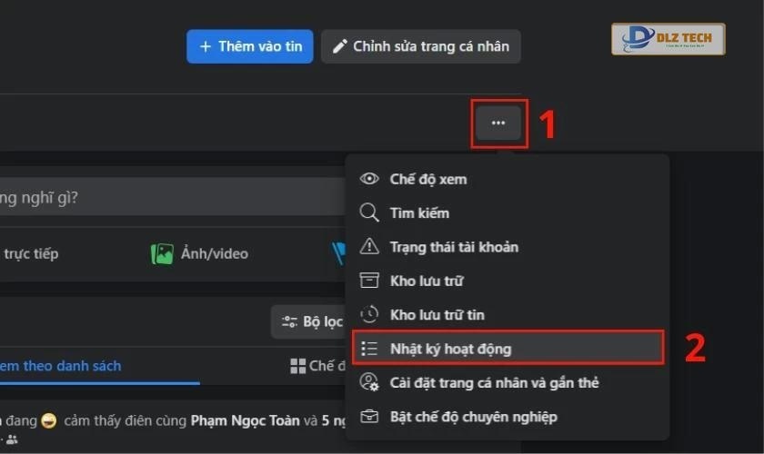 cách xem lại video đã xem trên facebook bằng máy tính