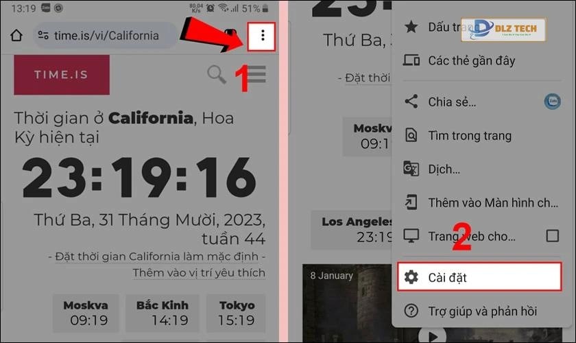 Cách xem mật khẩu Facebook trên Chrome Android