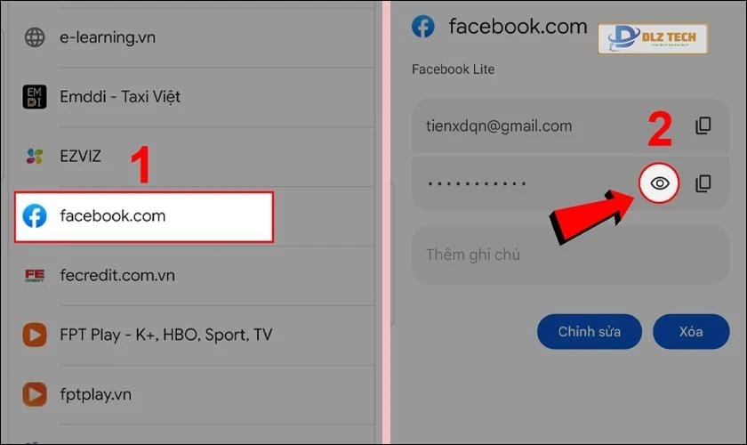 Tìm ứng dụng Facebook trên Chrome