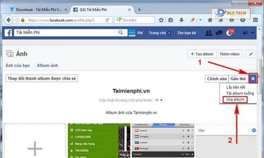 Xoá bằng máy tính