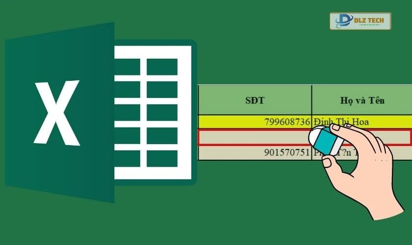 khi nào cần xoá dòng trống trong excel