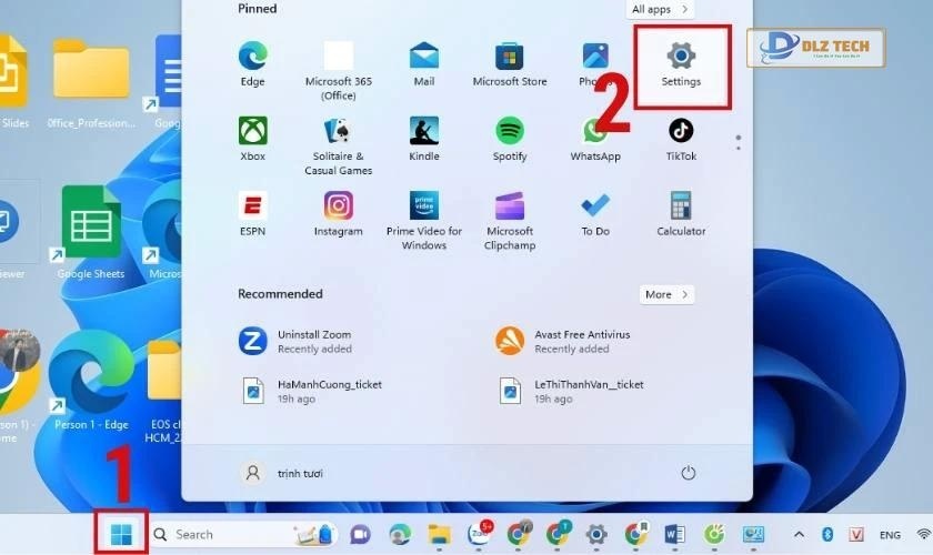 Cách xóa, gỡ bỏ ứng dụng trên máy tính từ Settings