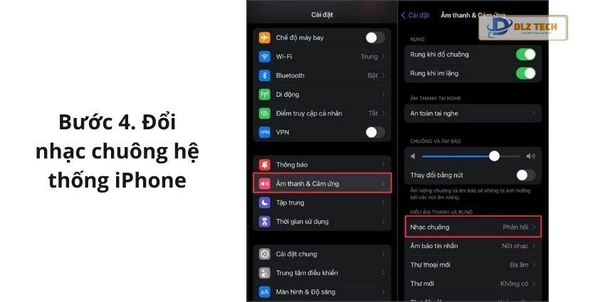Thay đổi nhạc chuông Zalo trên iPhone