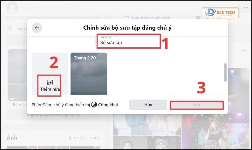 Nhấp vào Lưu để hoàn tất chỉnh sửa