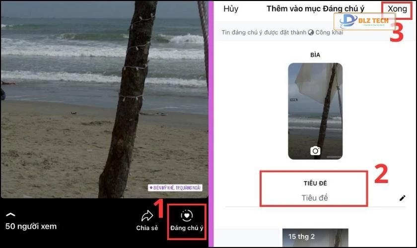 Đặt tên cho tin nổi bật