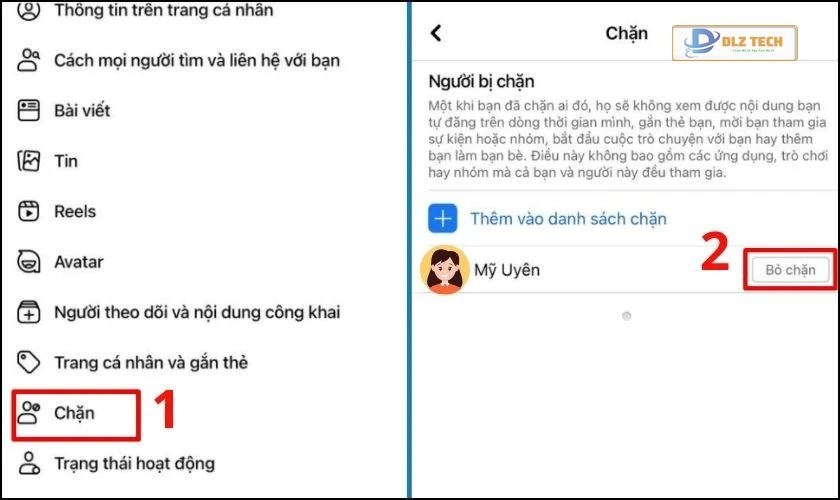 Kéo xuống tại mục Đối tượng và chế độ hiển thị