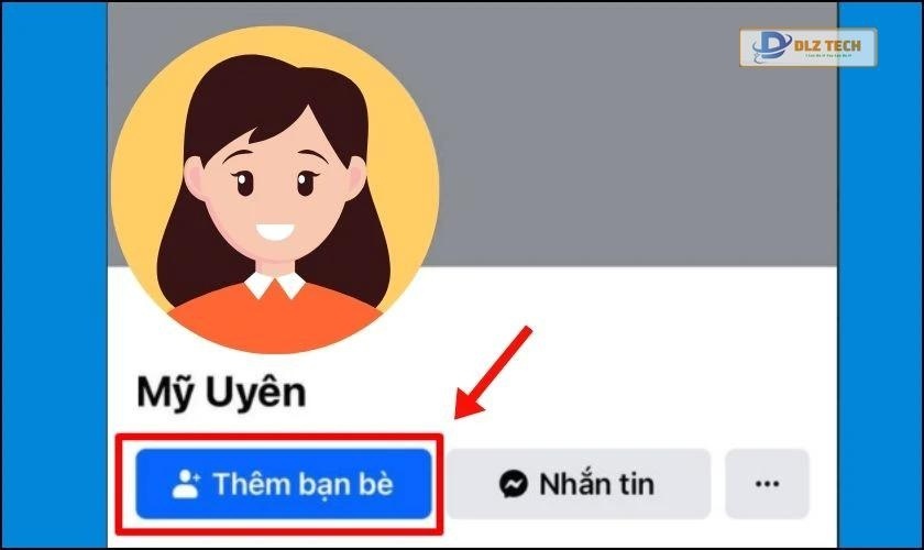 Cách kết bạn trên facebook bằng link