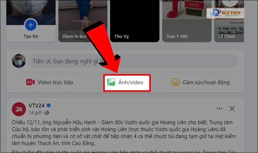 Cách đăng caption cho từng ảnh Facebook trên máy tính
