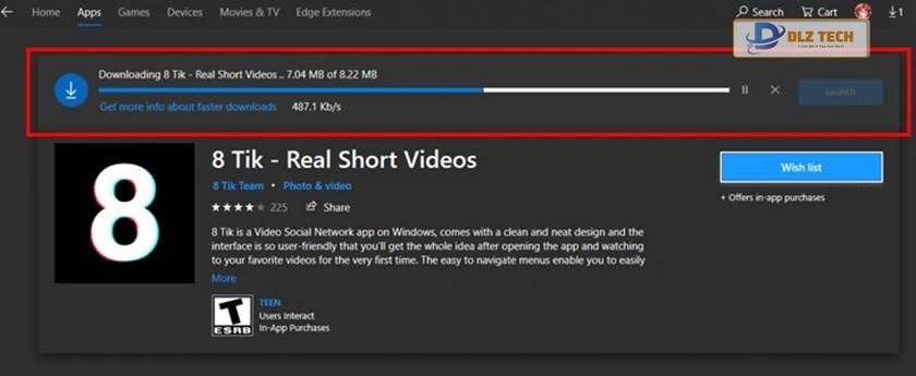 Cài đặt ứng dụng TikTok