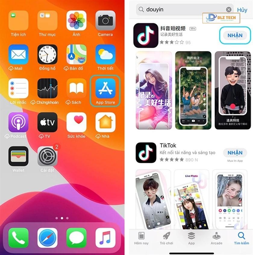 Cách cài đặt Tik Tok Trung Quốc trên iOS