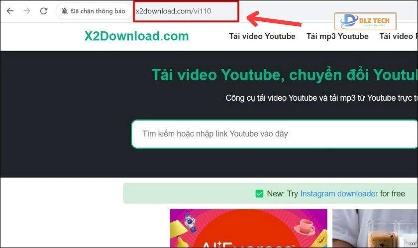 Truy cập X2Download