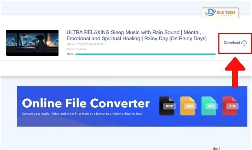 Nhấn vào nút Download để hoàn tất tải về