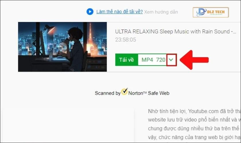 Cách tải YouTube về máy tính laptop bằng SaveFrom