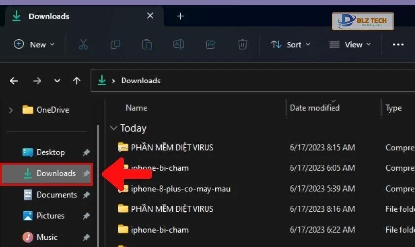 Video sau khi tải về từ YouTube lưu ở thư mục Tải Xuống