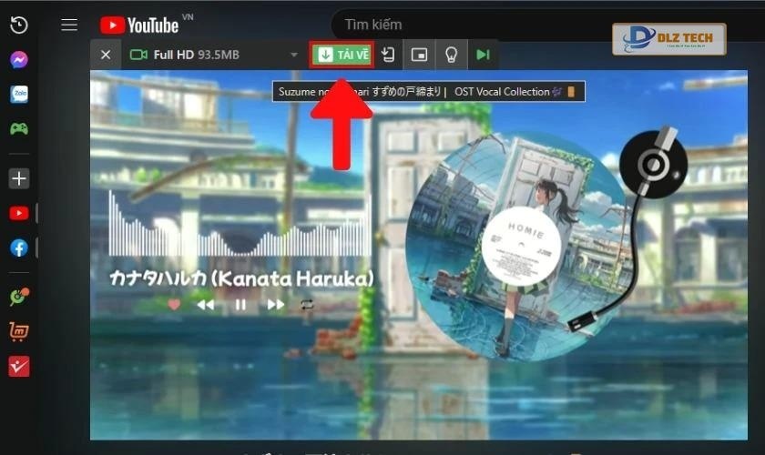 Sử dụng trình duyệt Cốc Cốc để download video về laptop