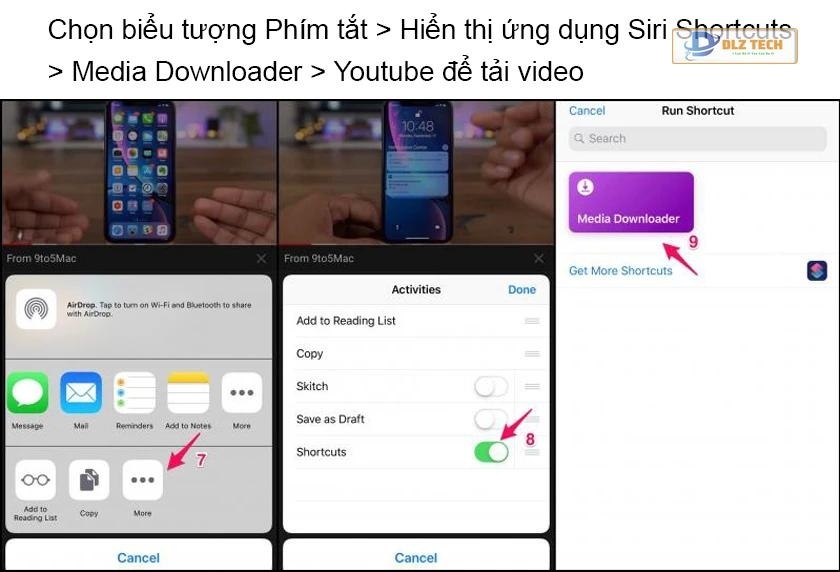 Tải video từ Youtube về điện thoại iPhone qua Siri Shortcuts