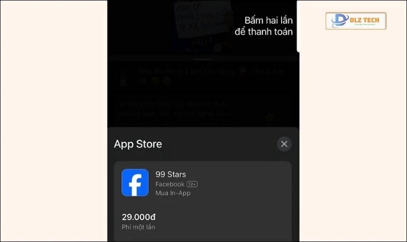 Tiến hành thanh toán