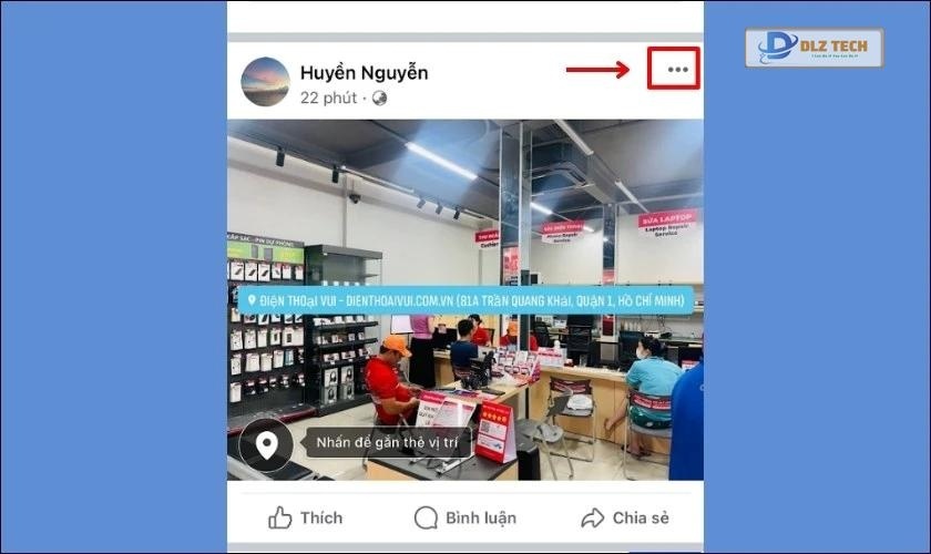 Biểu tượng 3 chấm