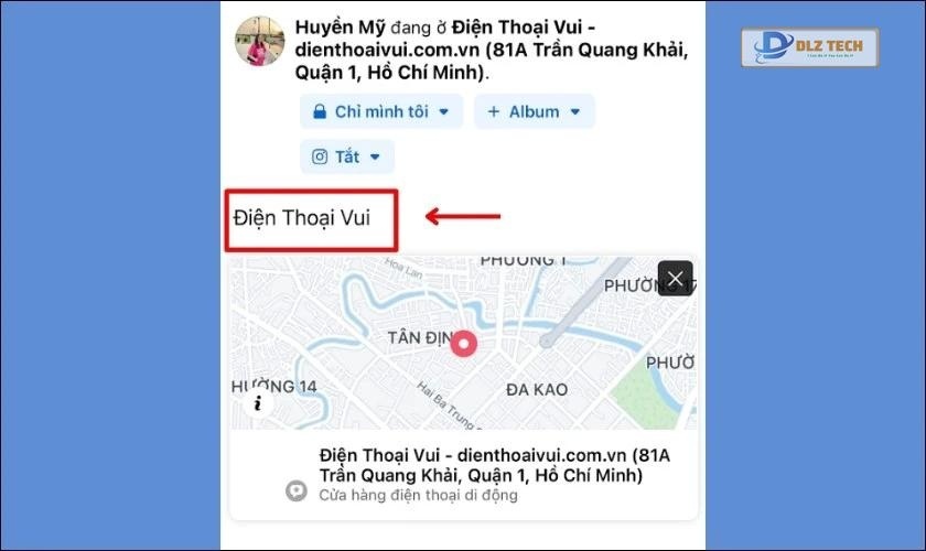 Thêm một vài dòng trạng thái hoặc hình ảnh