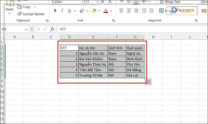 Chọn vùng để xóa khung viền nhanh chóng