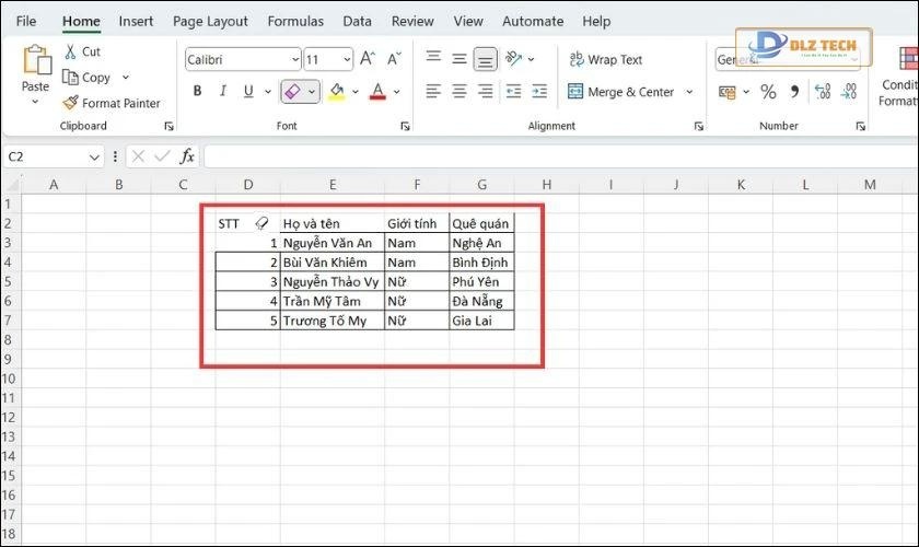 Xóa đường viền với công cụ cục gôm