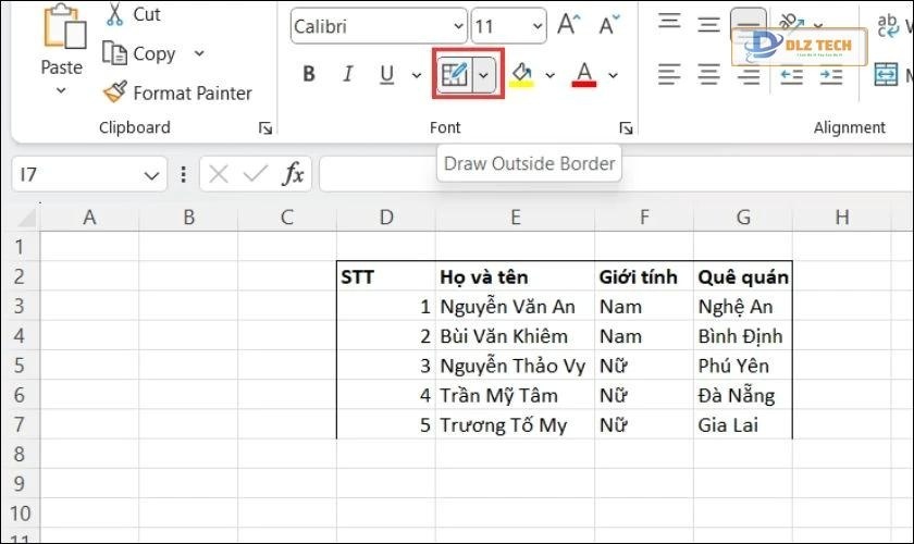 Kết thúc vẽ khung