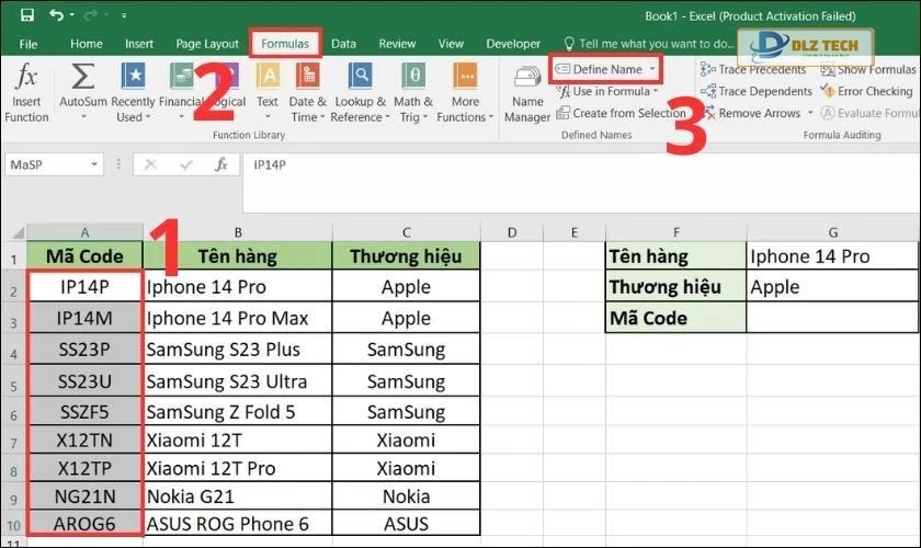 hướng dẫn tạo list box