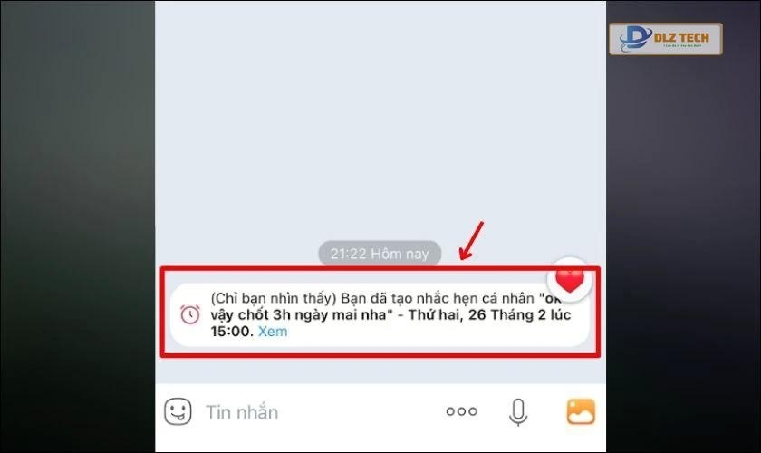 Cách chỉnh sửa lịch nhắc hẹn trên Zalo