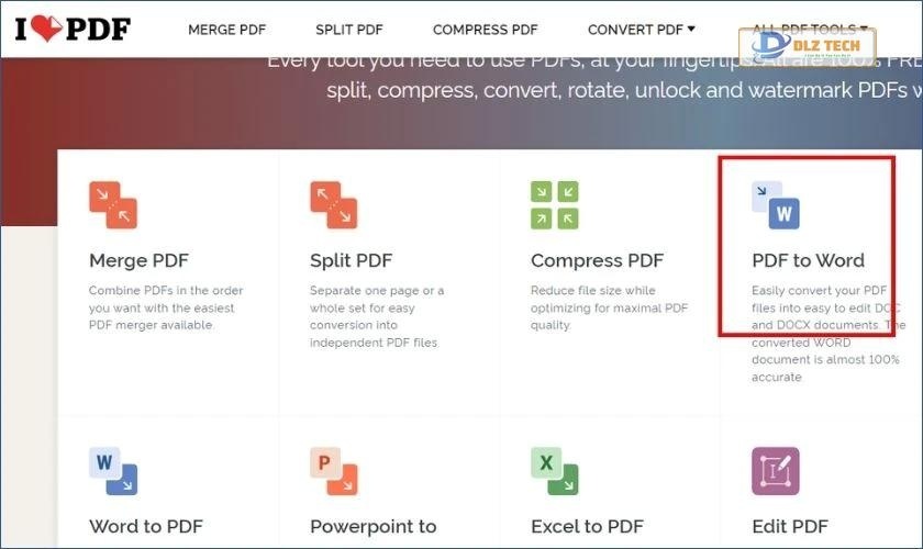 cách giải nén file word từ file pdf