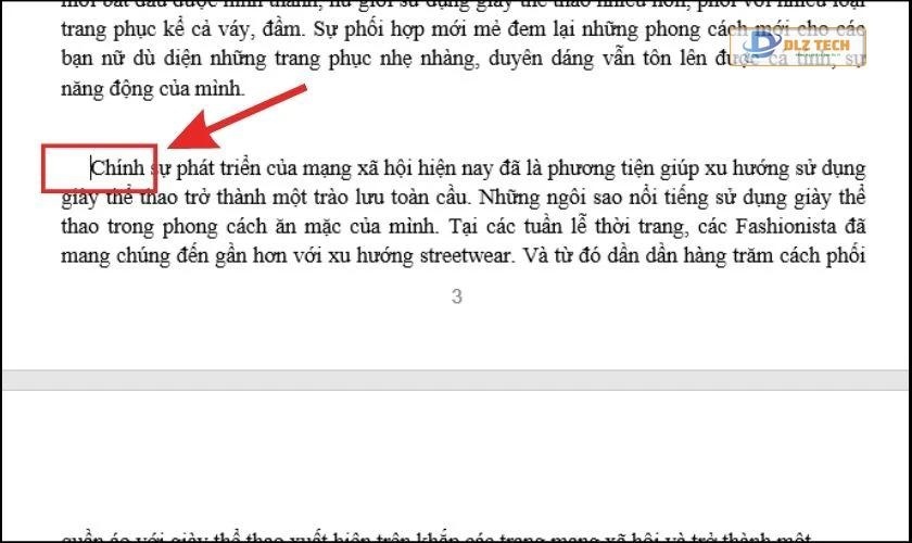 Ngắt trang bằng phím tắt trong Word