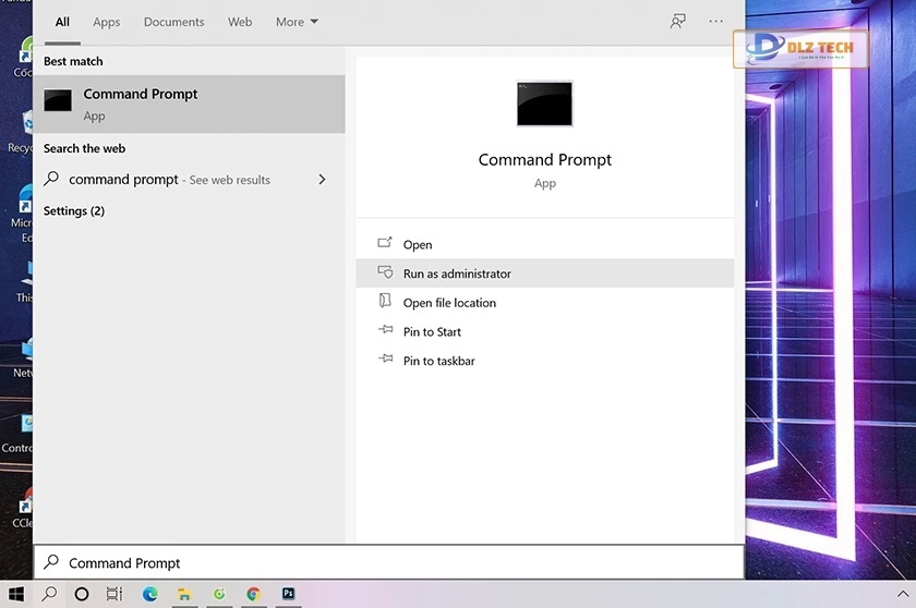 Cách phát wifi win 10 bằng Command Prompt