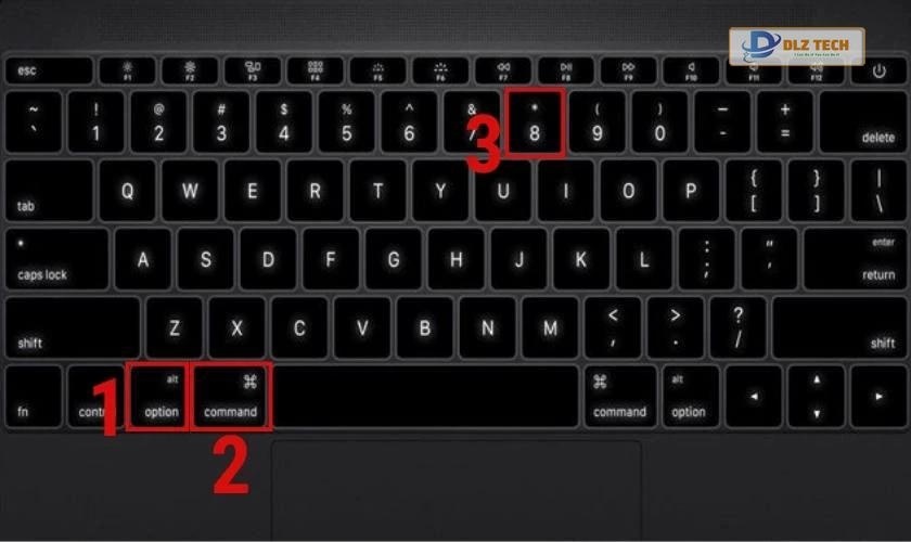 Cách phóng to màn hình MacBook