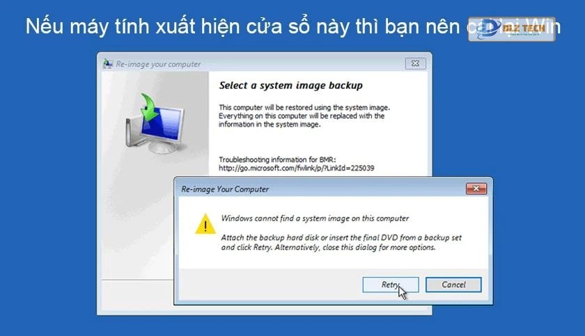 Cách reset máy tính Win 7 bằng Control Panel