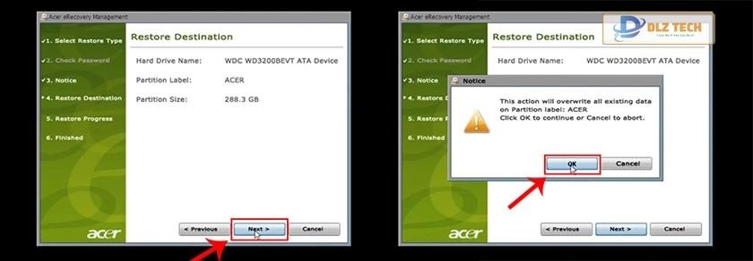 Hướng dẫn Recovery khi laptop