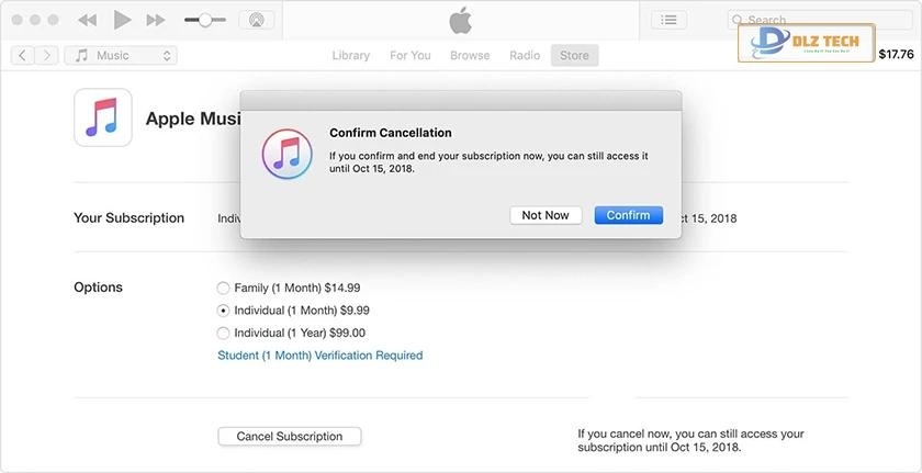 Hủy cấp phép tài khoản ứng dụng thứ 3