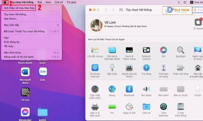 Cách đổi vị trí phím trên MacBook