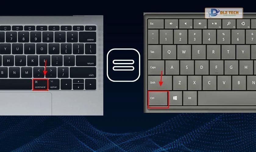 So sánh các phím tương đương giữa MacBook và Windows