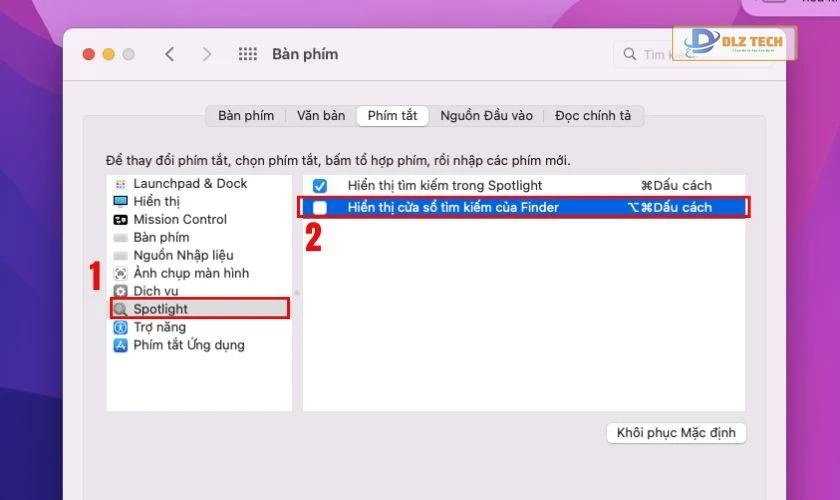 Cách tắt xung đột phím tắt