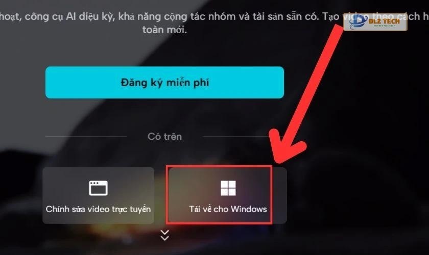 Tải Capcut cho PC không cần giả lập