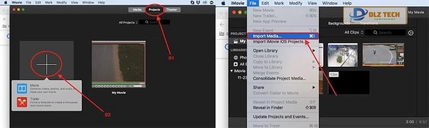 Cách sử dụng iMovie trên Macbook