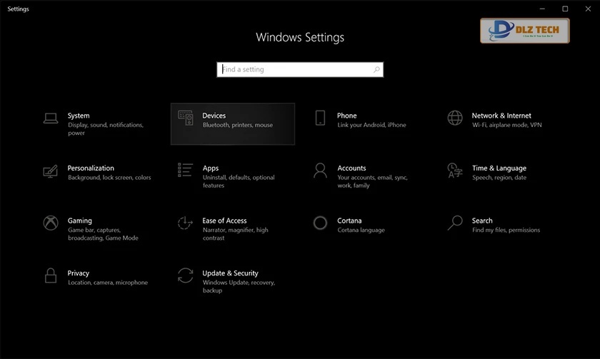 Mở Precision touchpad trên win 10