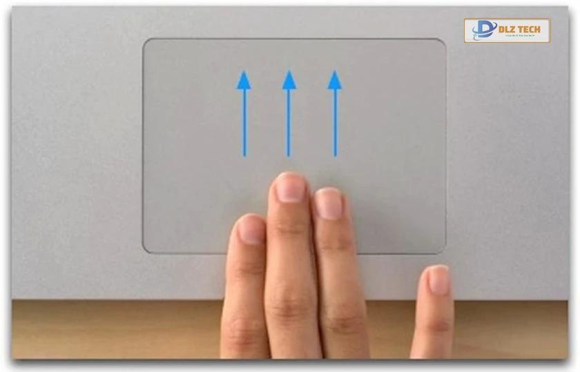 sử dụng trackpad với Mission Control