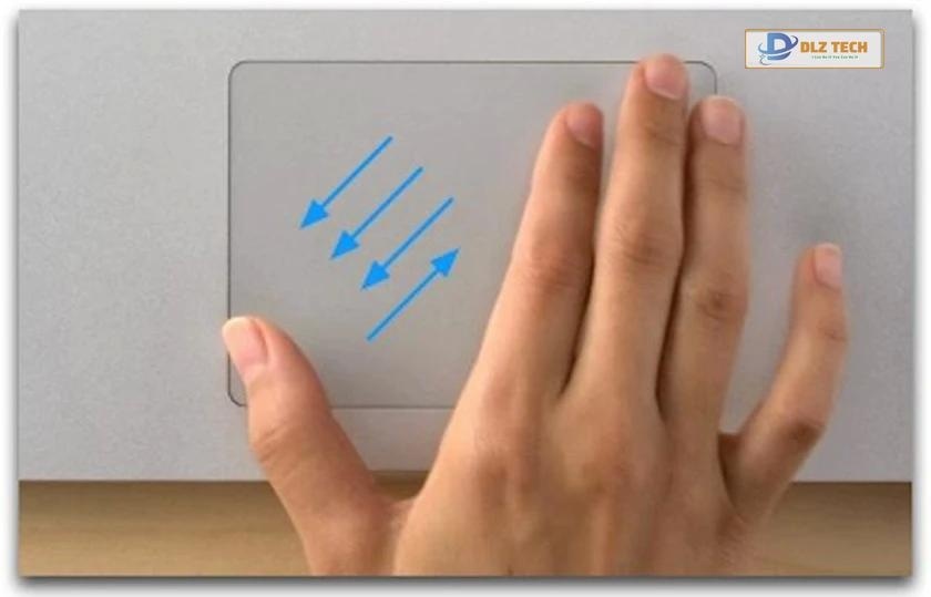 sử dụng trackpad với Launchpad