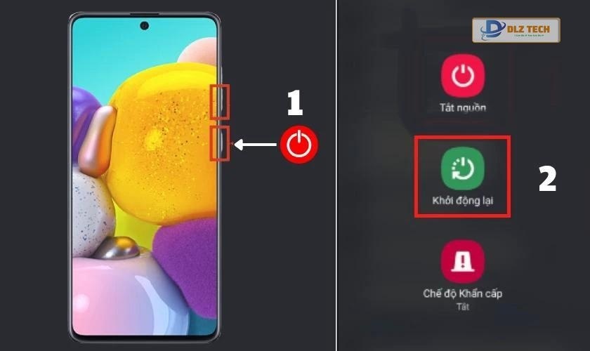Khởi động lại ứng dụng Zalo