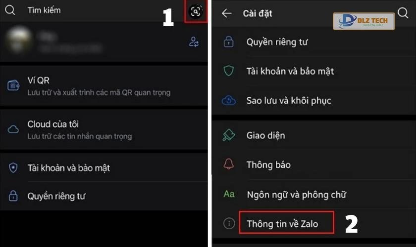 Kiểm tra phiên bản Zalo
