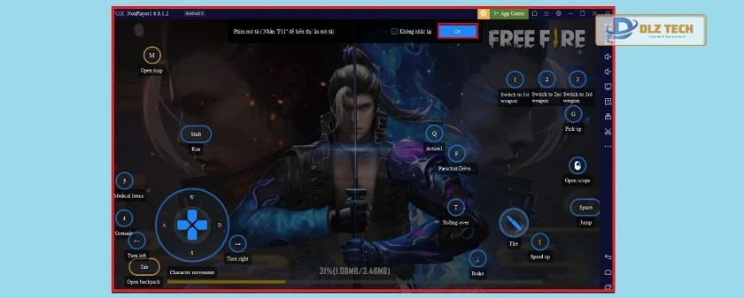 Bắt đầu chơi freefire