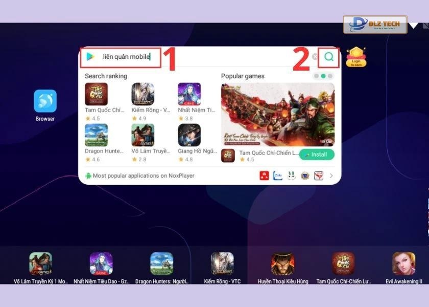 cách tải game liên quân mobile trên máy tính win 10 nhanh chóng