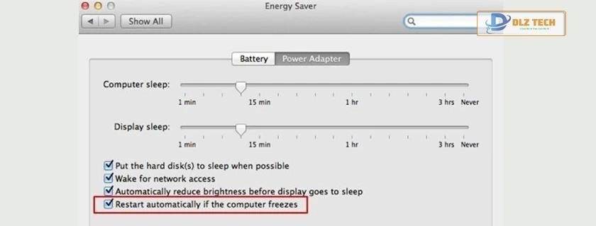 Khởi động lại máy MacBook
