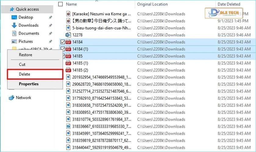 Xóa thư mục không cần đến, dọn dẹp ổ đĩa C bị đầy trên Win 11
